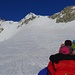 Laut Hüttenwarten der Wintergipfel des Grande Lui, für mich aber eher ein Col...  Dafür muss man die Skis nicht ausziehen :-)