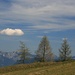 Blick vom Marienbergjoch zu den Ammergauer Alpen