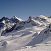 Blick vom Bannalper Schonegg, links Uri Rotstock und rechts Engelberger Rotstock
