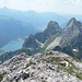 Gipfelblick vom höchsten Tannheimer, der Kellespitze (2247m)