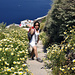 der Weg hinunter zum Skaros