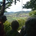 beim Aussichtspunkt "Panorama Thalheim"