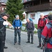 Mitglieder der Bergrettung Trofaiach, beim Abmarsch Richtung Leobnerhütte