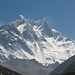schönes Bild vom Lhotse (8516 m) - dem vierthöchsten Berg der Erde
