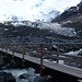 Brücke zum Fusse des Gletscher.