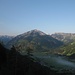 Blick von der Zöhreralm nach Achenkirch, rechts Christlum Skigebiet