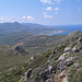 Blick auf den Aufstiegsgrat und die Westküste bei Kavousi