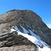 Die letzten Meter auf den Gipfel des Oberrothorns...