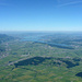 Nochmals der Zürichsee mit der Linthebene