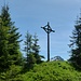 Gipfelkreuz am Napf / Schwarz Stock
