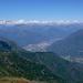 Panorama dalla cima sulla Val d'Ossola