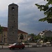 Eine der wenigen erhaltenen Gebäude nach dem Zweiten Weltkrieg in Podgorica (45m) ist der Uhrturm Sahat-Kula aus dem 15.Jahrhundert.
