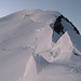 Morgenlicht am Mont Blanc - Arête des Bosses
