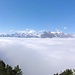 Plötzlich über dem Nebelmeer - fantastisch