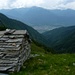 Alpe Erbea - Blick durchs Val Sementina