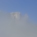 Das Matthorn gügslet (endlich) aus dem Nebel