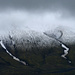 Frisch verschneit, die Bergflanken des Tungafell (Foto [U sglider])