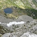 Blick vom Madom da Sgiof hinunter zum Lago Starlaresc