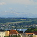 Home sweet home: Blick vom Bismarckturm über die Dächer von Konstanz zur Alpsteinkette mit dem Säntis