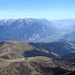 Blick über das Rangger Köpfl ins Karwendel
