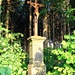 Jesus rostet, Betsäule gestiftet 1868 von der Gemeinde Nixdorf