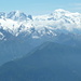 Aiguille Verte und Mont Blanc
