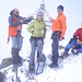 Werner ([u hawkeye]), Christine und ich ([u mali]) auf dem Gipfel der Hohe Riffl.