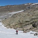 Letzte Meter mit Ski, bis zur alten Monte Rosa Hütte möglich
