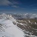 Blick von der Schesaplana zur Mannheimerhütte und auf den Brandner Gletscher (oder was davon noch übrig ist)!