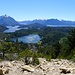 Blick vom Cerro Campanario auf den Lago Nahuel Huapi 