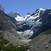 Sicht auf Laguna Piedras Blancas und den Gletscher 
