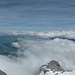 Panorama vom Gipfel: Erkennbar sind der Urnersee und das Schächental