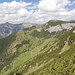 Abstieg von der Rotspitze zum Durrakreuz - Blick zur Dalfazalm.