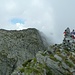 Gipfel Punta di Spluga mit Sasso Bello im Hintergrund