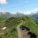 auf dem Weg zum Balmeregghorn
