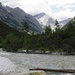 Rückblick: Hochkarspitze(Mitte); das Wetter hatte Gott sei Dank gehalten!!