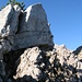 Die Felsköpfln bieten kurze, harmlose Kraxelei .....