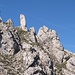 Skurile Felstürmchen im Nordgrat des Hochwanner.