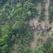 Glecksteinhütte seen from Teehütte, the path is right below the rock formation