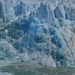 Blaues Eis nach einem Gletscherabbruch