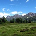 Alpe di Ruino, dahinter Poncione di Vespero, Il Madone, Pizzo Folcra und Pizzo Gararesc