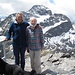 Alberto,Billie ed io in cima al piz Nair