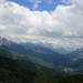 Blick vom Monte Rite ins Ampezzano