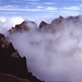 Nebelschwaden am Pico Ruivo