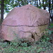 Der Kastlstein, ein skandinavischer Eiszeit-Findling (Granit)