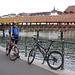 Chappelerbrücke in Luzern, unser Startort