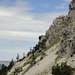 Teileinsicht in unseren Aufstiegsgrat,
im Hintergrund "unser Cerro Torre" (Schwändili|Grönflue)