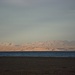 Ueber dem Golf von Aqaba - dort verlaeuft die Grenze Saudi Arabien - Jordanien - rechts der Ort Al Humaydah