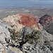 Turtlehead Peak Gipfel - Blick in südöstliche Richtung, im Hintergrund: Las Vegas.
