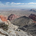 Turtlehead Peak Gipfel - Blick in südöstliche Richtung, im Hintergrund: Las Vegas.